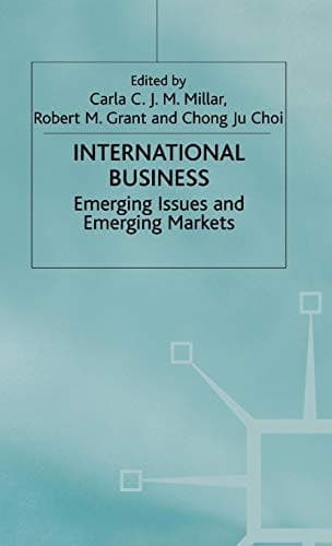 International Business Emerging Issues and Emerging Markets