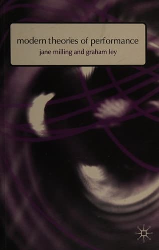 Modern Theories of Performance From Stanislavski to Boal