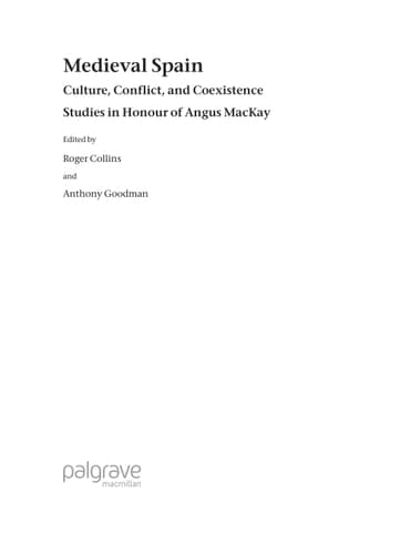 Medieval Spain: Culture, Conflict and Coexistence