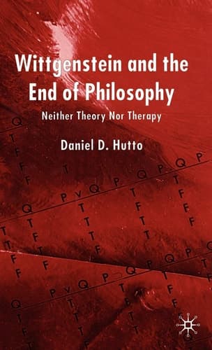 Wittgenstein and the End of Philosophy Neither Theory Nor Therapy