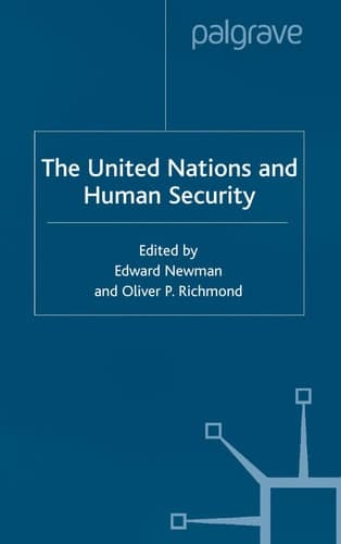 The United States and Human Security