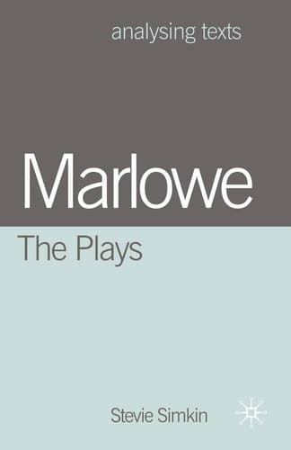 Marlowe The Plays