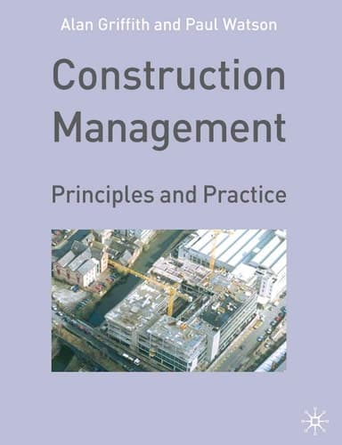 Construction Management Principles and Practice