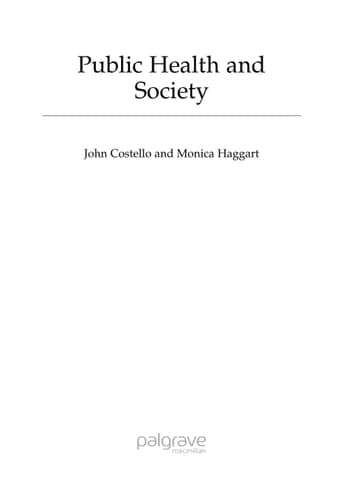 Public Health and Society