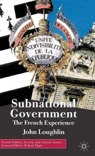 Subnational Government The French Experience
