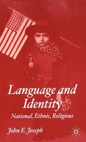 Language and Identity: National, Ethnic, Religious
