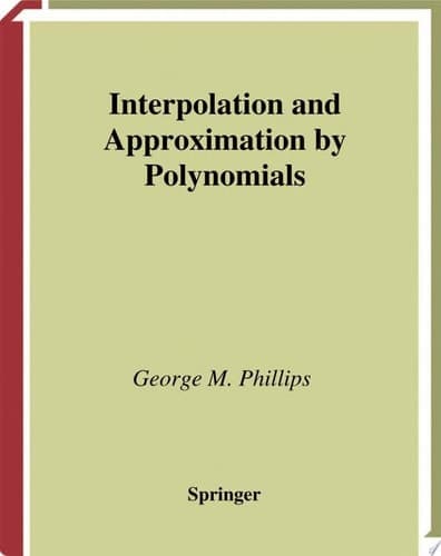 Interpolation and Approximation by Polynomials