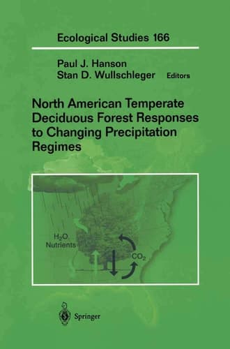 North American Temperate Deciduous Forest Responses to Changing Precipitation Regimes
