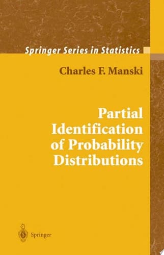 Partial Identification of Probability Distributions