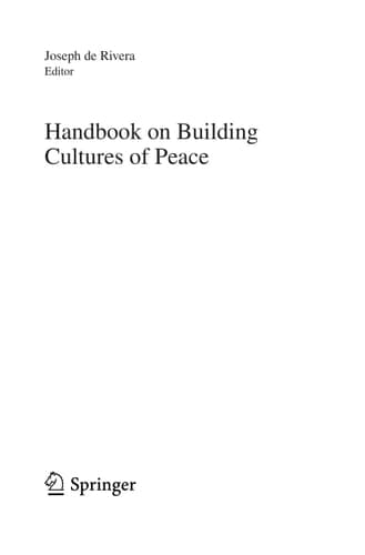 Handbook on Building Cultures of Peace
