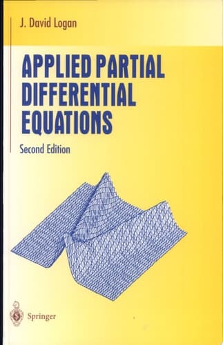 Applied Partial Differential Equations