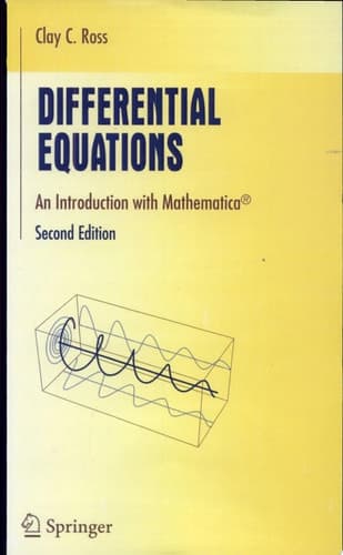 Differential Equations An Introduction with Mathematica®