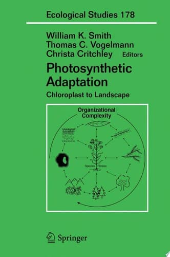 Photosynthetic Adaptation Chloroplast to Landscape