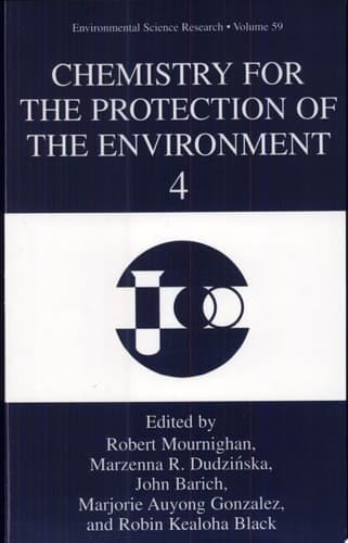 Chemistry for the Protection of the Environment 4