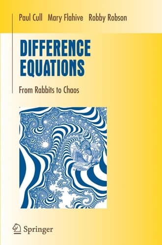 Difference Equations From Rabbits to Chaos