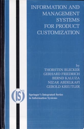 Information and Management Systems for Product Customization