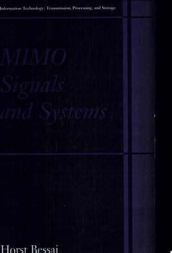 MIMO Signals and Systems
