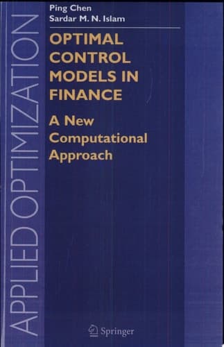 Optimal Control Models in Finance A New Computational Approach