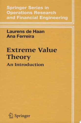 Extreme Value Theory An Introduction