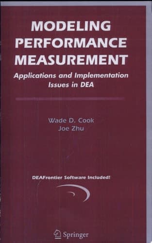 Modeling Performance Measurement Applications and Implementation Issues in DEA
