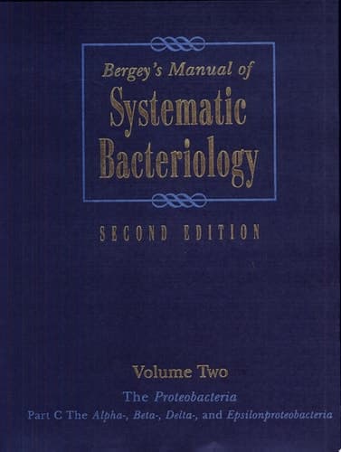 Bergey's Manual® of Systematic Bacteriology
