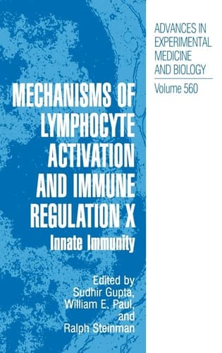 Mechanisms of Lymphocyte Activation and Immune Regulation X Innate Immunity
