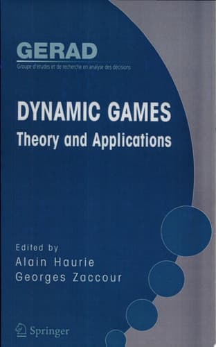 Dynamic Games: Theory and Applications