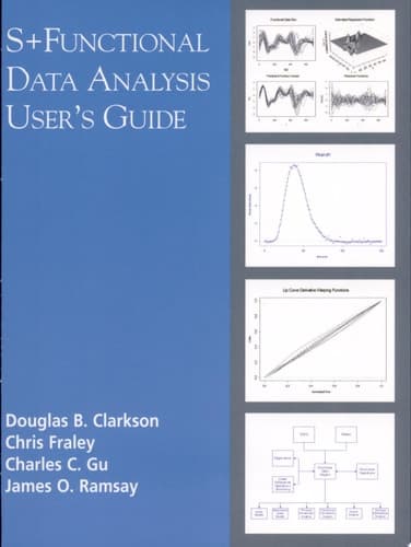 S+Functional Data Analysis User's Manual for Windows ®