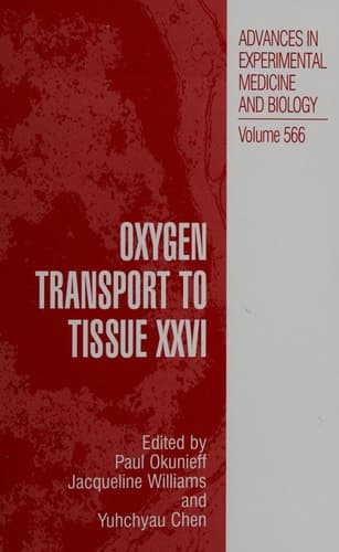 Oxygen Transport to Tissue XXVI