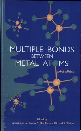 Multiple Bonds between Metal Atoms