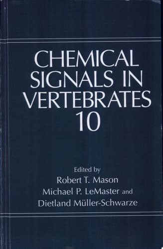 Chemical Signals in Vertebrates 10