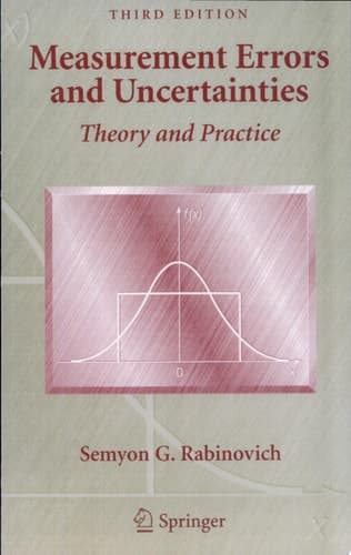 Measurement Errors and Uncertainties Theory and Practice