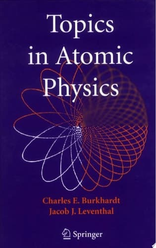 Topics in Atomic Physics