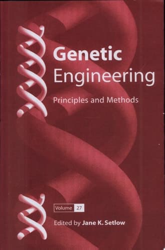 Genetic Engineering Principles and Methods