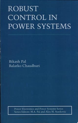 Robust Control in Power Systems