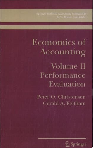 Economics of Accounting Performance Evaluation