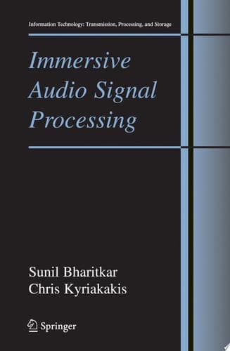Immersive Audio Signal Processing
