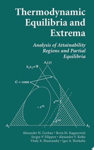 Thermodynamic Equilibria and Extrema Analysis of Attainability Regions and Partial Equilibrium