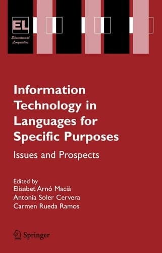 Information Technology in Languages for Specific Purposes Issues and Prospects