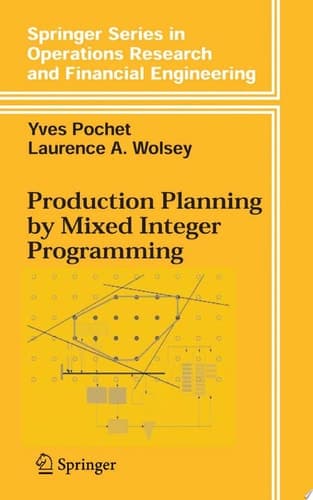 Production Planning by Mixed Integer Programming