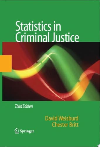 Statistics in Criminal Justice