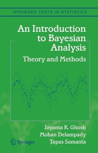 An Introduction to Bayesian Analysis Theory and Methods