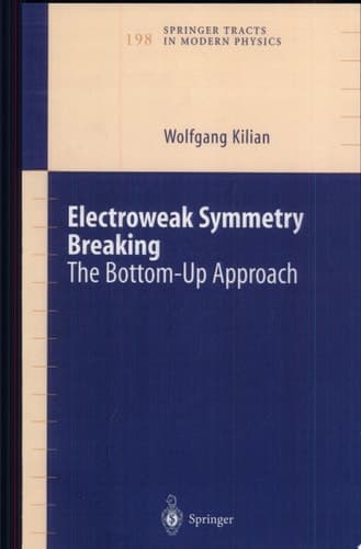 Electroweak Symmetry Breaking The Bottom-Up Approach