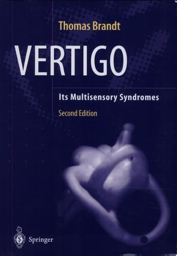 Vertigo Its Multisensory Syndromes