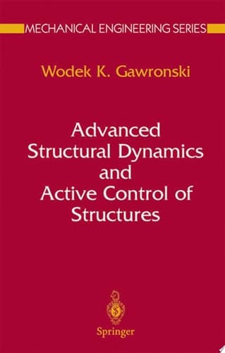 Advanced Structural Dynamics and Active Control of Structures