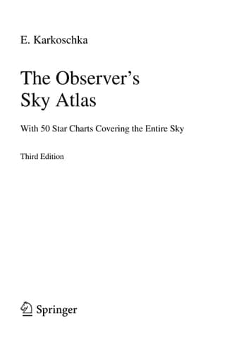 The Observer's Sky Atlas With 50 Star Charts Covering the Entire Sky