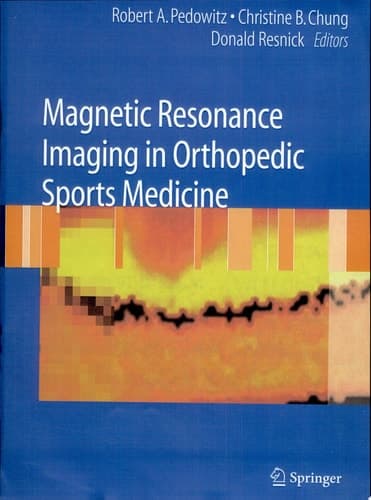 Magnetic Resonance Imaging in Orthopedic Sports Medicine