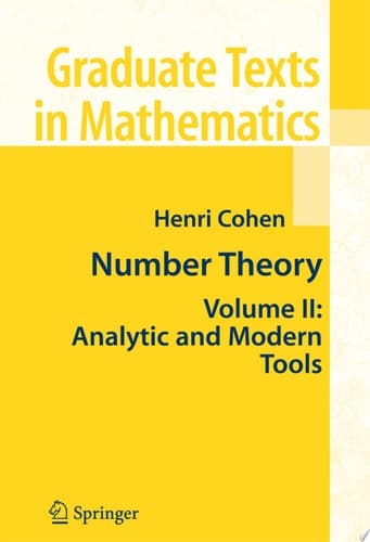Number Theory Volume II: Analytic and Modern Tools