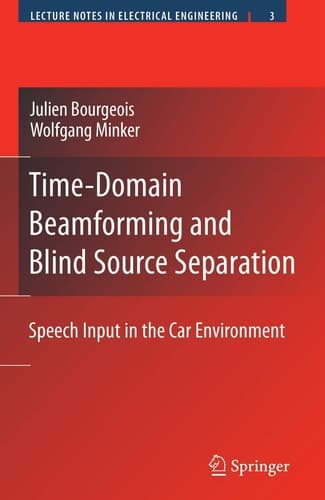 Time-Domain Beamforming and Blind Source Separation Speech Input in the Car Environment