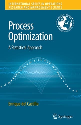 Process Optimization A Statistical Approach